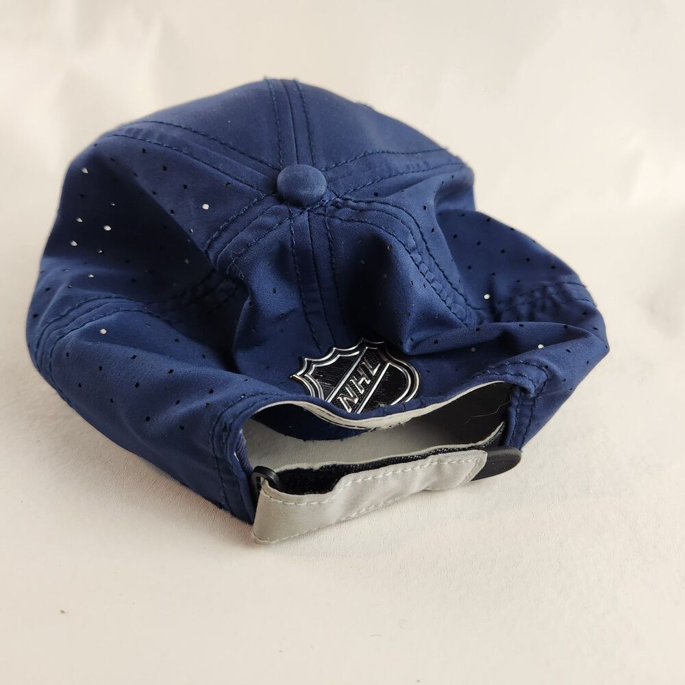 Columbus Blue Jackets Hat Navy Adjustable Authentic Pro Fanatics Hockey Cap - Picture 6 of 12